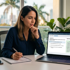 Simulador de Preguntas para el examen Estatal de la Florida